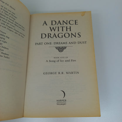 A Dance with Dragons 1: Dreams and Dust by George R.R. Martin (A Song of Fire & Ice #5)