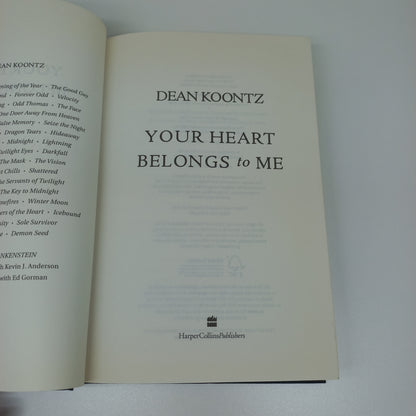 Your Heart Belongs to Me by Dean Koontz