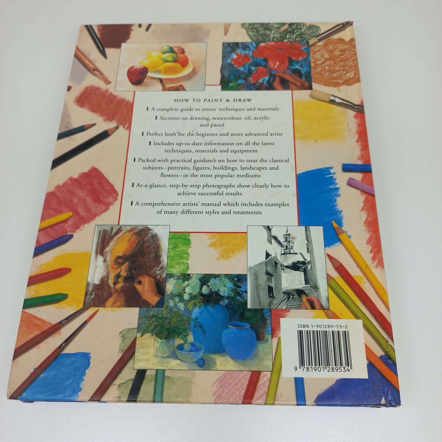 How to Paint & Draw: A Complete Course on Practical & Creative Techniques by Hazel Harrison (Drawing, Watercolour, Oil, Acrylic, Pastel)