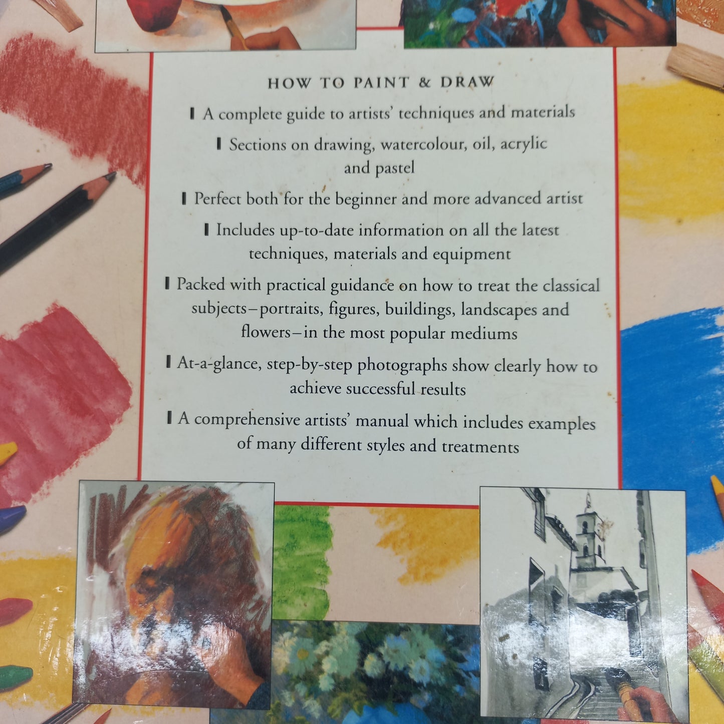 How to Paint & Draw: A Complete Course on Practical & Creative Techniques by Hazel Harrison (Drawing, Watercolour, Oil, Acrylic, Pastel)