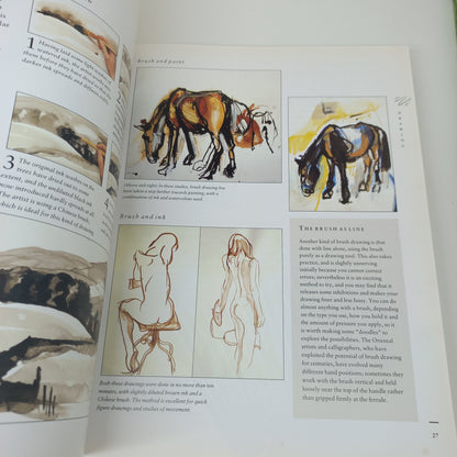 How to Paint & Draw: A Complete Course on Practical & Creative Techniques by Hazel Harrison (Drawing, Watercolour, Oil, Acrylic, Pastel)