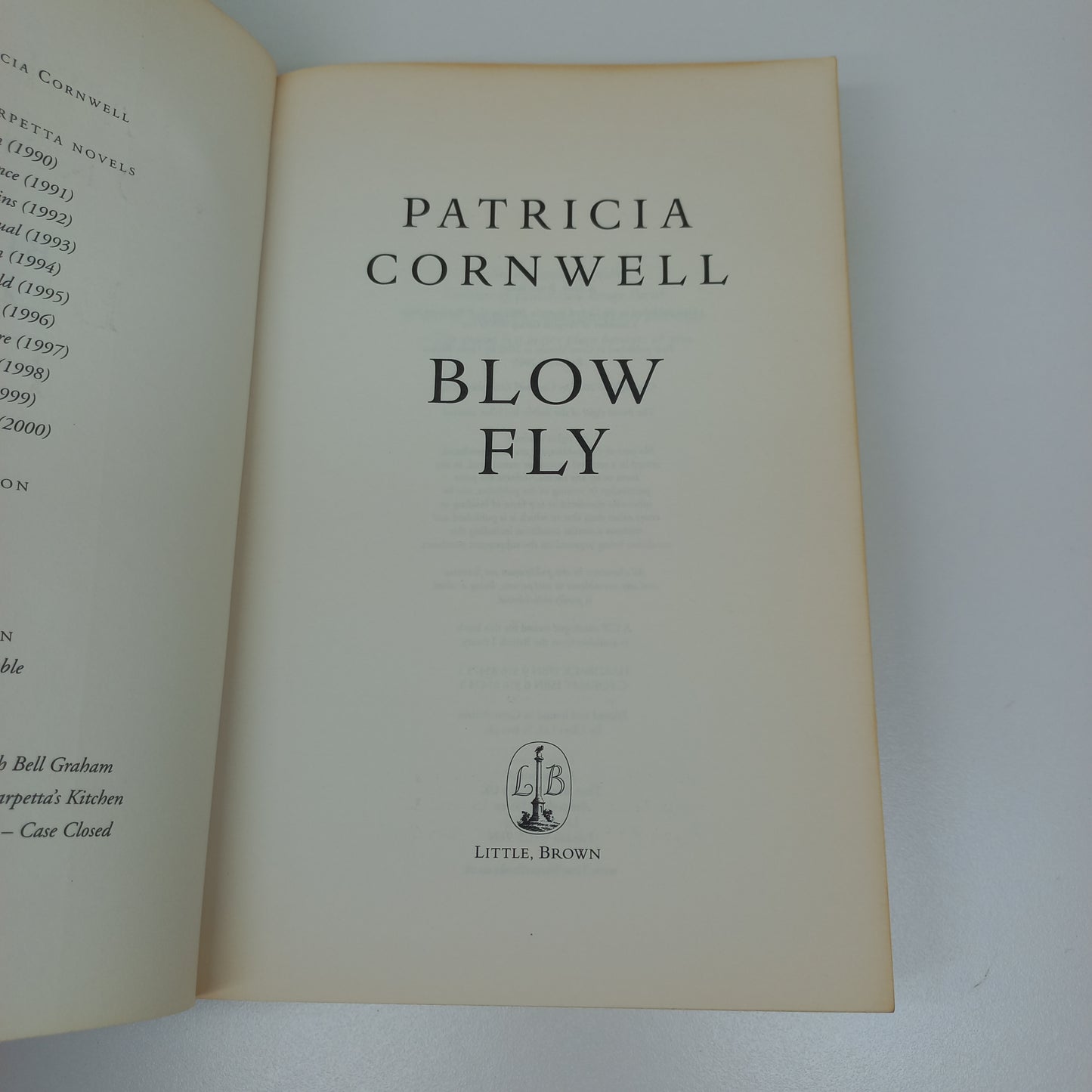 Blow Fly by Patricia Cornwell (Kay Scarpetta #12)