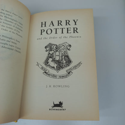 Harry Potter and the Order of the Phoenix by J.K. Rowling (Harry Potter #5)