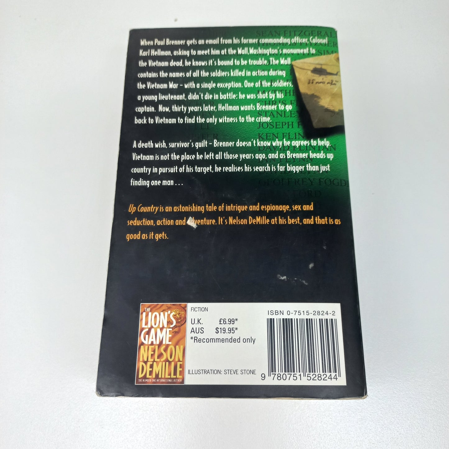 Up Country by Nelson De Mille (Paul Brenner #2)