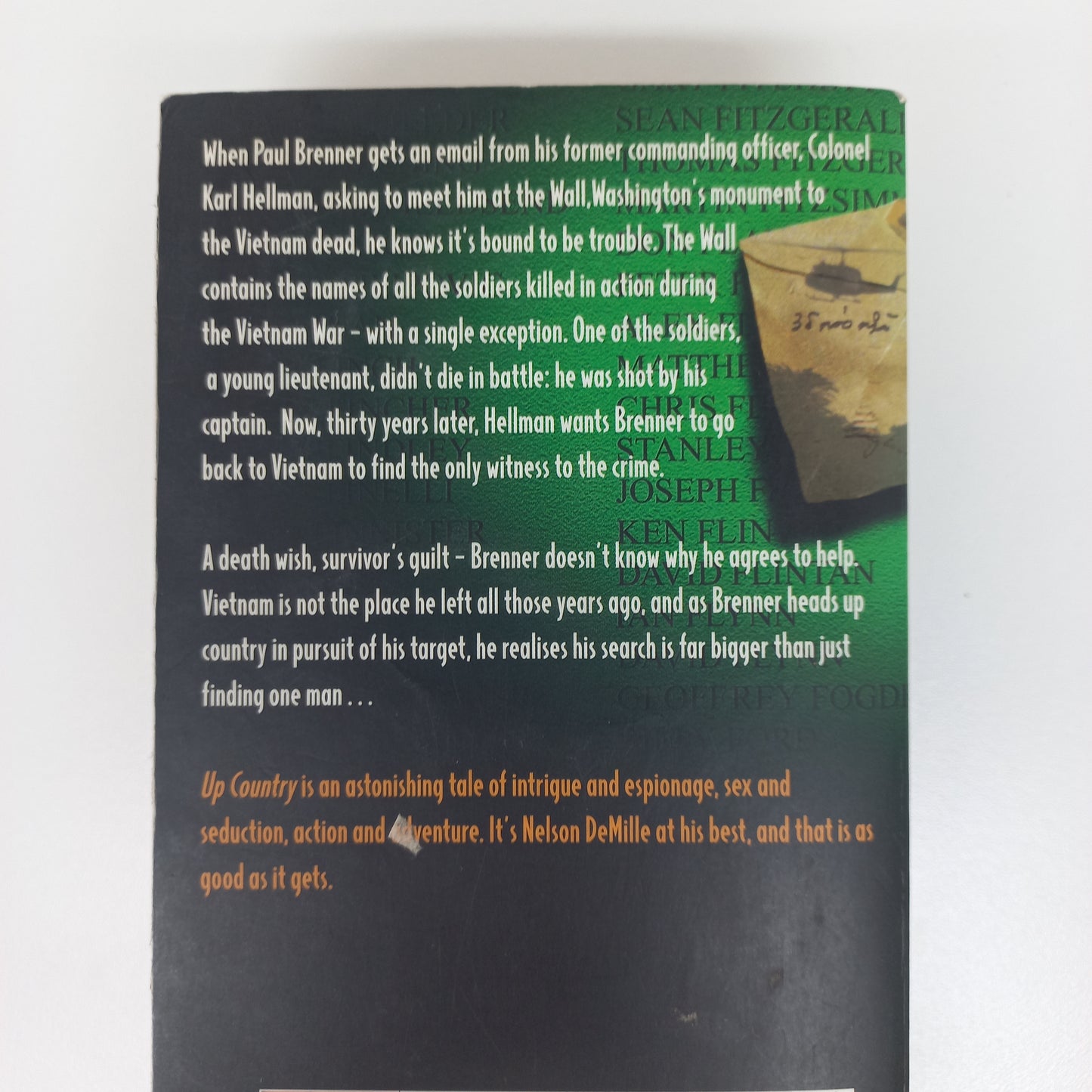 Up Country by Nelson De Mille (Paul Brenner #2)