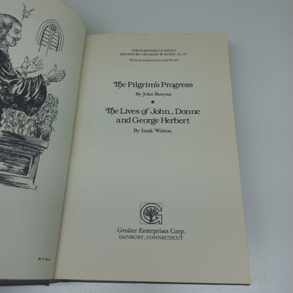 Bunyan, Isaak & Walton The Harvard Classics Collector's Edition 1980