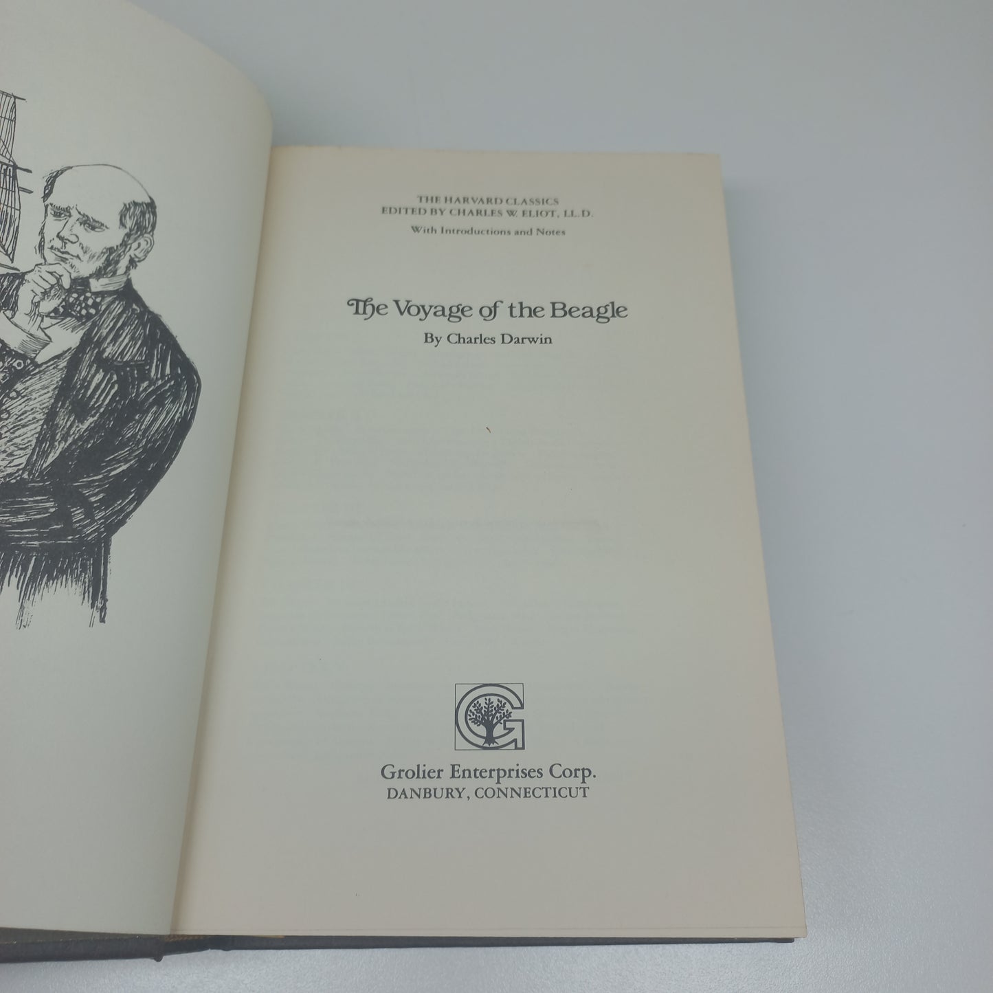 Darwin Voyage of the Beagle The Harvard Classics Collector's Edition 1980