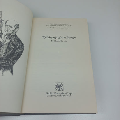 Darwin Voyage of the Beagle The Harvard Classics Collector's Edition 1980