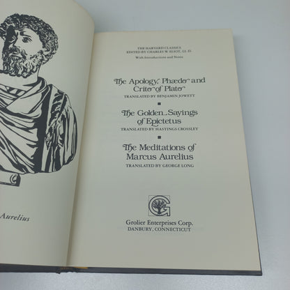 Plato, Epictetus, Marcus, Aurelius The Harvard Classics Collector's Edition 1980