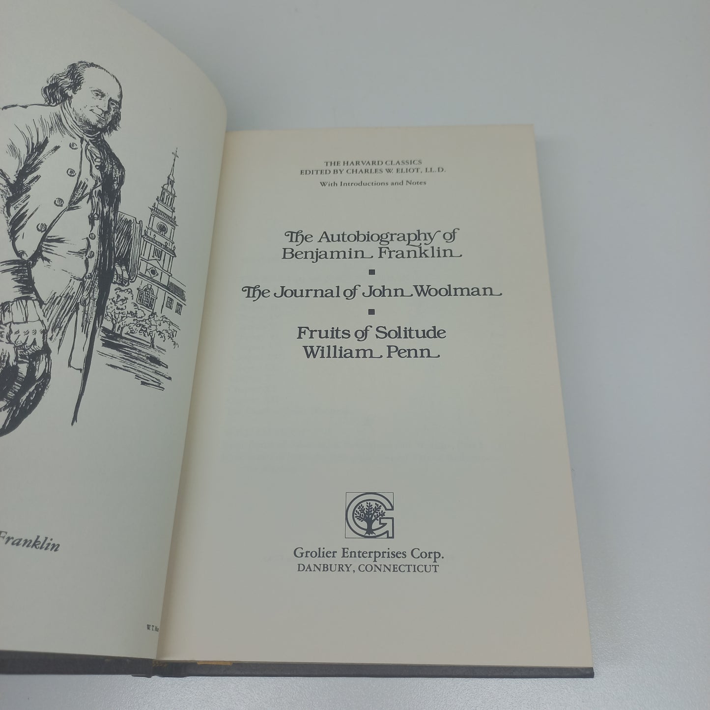 Franklin Woolman and Penn The Harvard Classics Collector's Edition 1980