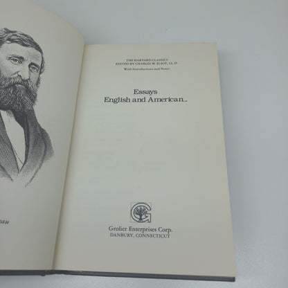 Thackeray, Newman, Ruskin, Huxley, Thoreau and Others The Harvard Classics Collector's Edition 1980