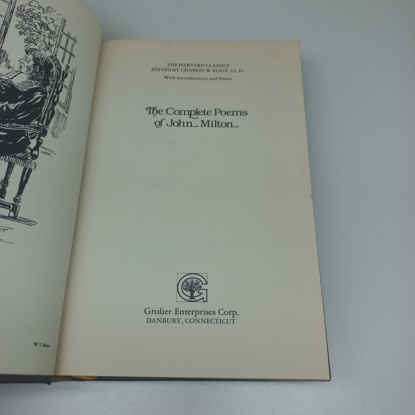 Milton Poems The Harvard Classics Collector's Edition 1980