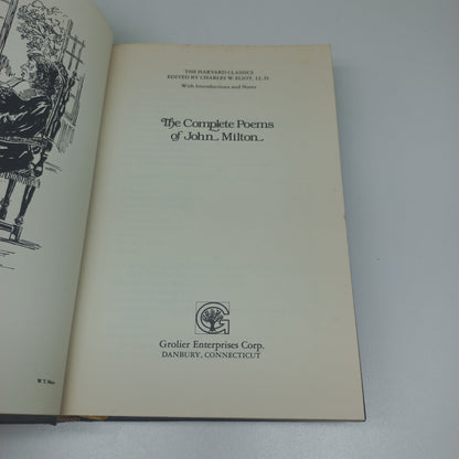 Milton Poems The Harvard Classics Collector's Edition 1980