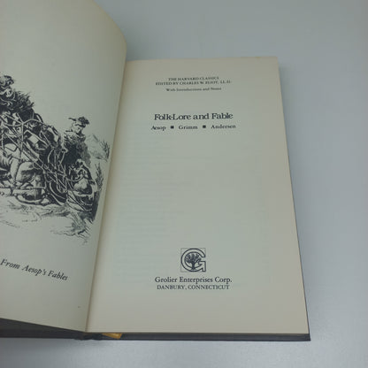 Aesop, Grimm & Andersen The Harvard Classics Collector's Edition 1980