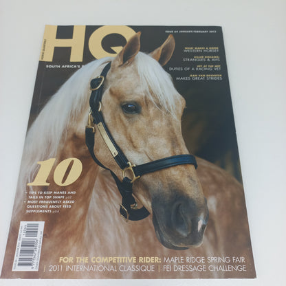 HQ Horse Quarterly Mixed Bundle of 4 Magazines Issue 57, 58, 61 & 64 (2010 - 2012)