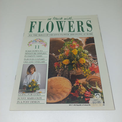 In Touch With Flowers: All the Skills of Creative Flower Arranging at Home Summer Series 1 - 13 Vintage Magazine Bundle