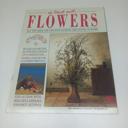 In Touch With Flowers: All the Skills of Creative Flower Arranging at Home Summer Series 1 - 13 Vintage Magazine Bundle