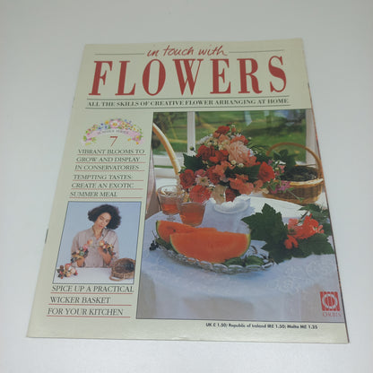 In Touch With Flowers: All the Skills of Creative Flower Arranging at Home Summer Series 1 - 13 Vintage Magazine Bundle