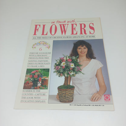 In Touch With Flowers: All the Skills of Creative Flower Arranging at Home Summer Series 1 - 13 Vintage Magazine Bundle