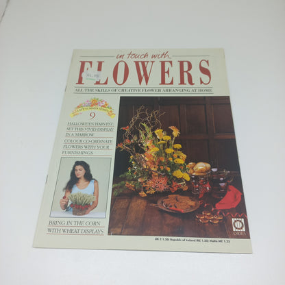 In Touch With Flowers: All the Skills of Creative Flower Arranging at Home Late Summer Series 1 - 13 Vintage Magazine Bundle