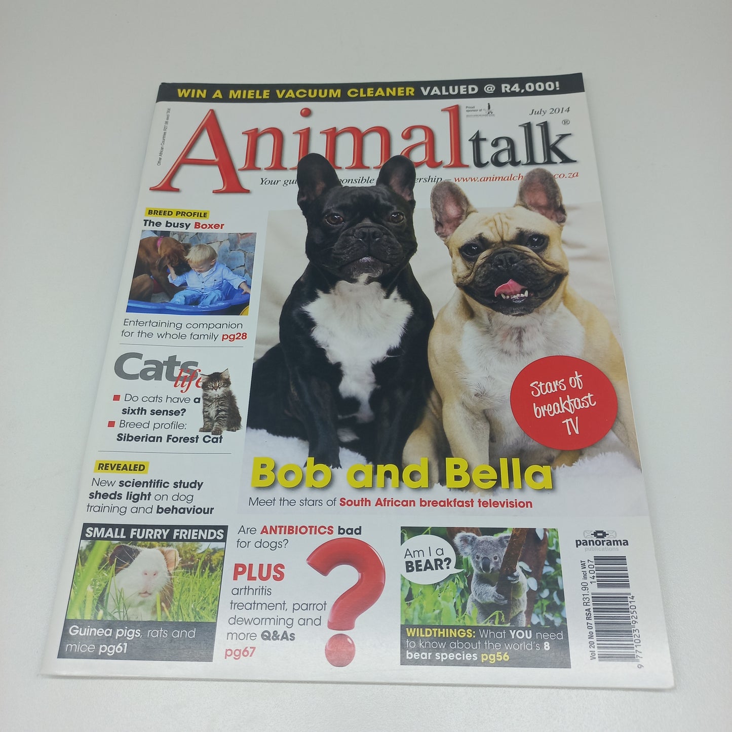 AnimalTalk Magazine Bundle 5 Magazines 2014 Issues