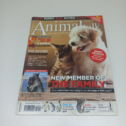 AnimalTalk Magazine Bundle 7 Magazines 2015 - 2016 Issues