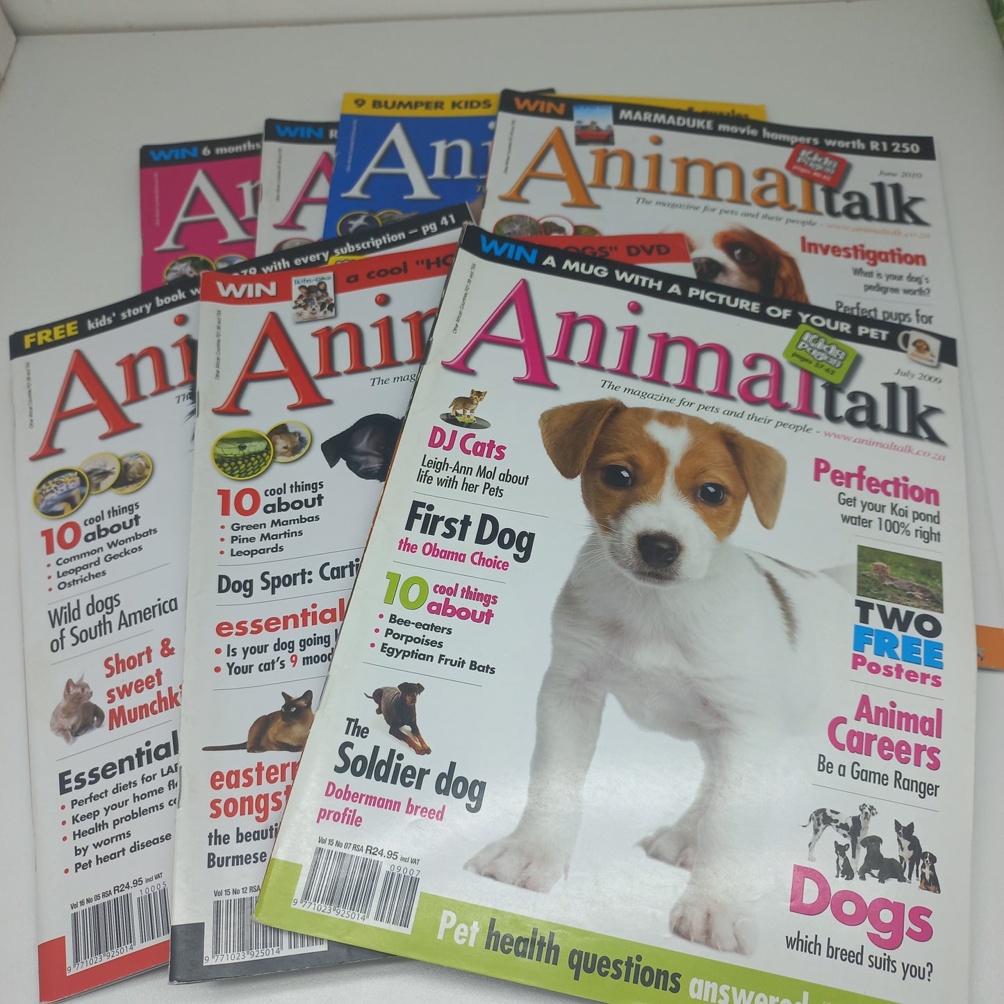 AnimalTalk Magazine Bundle 7 Magazines 2009 - 2010 Issues