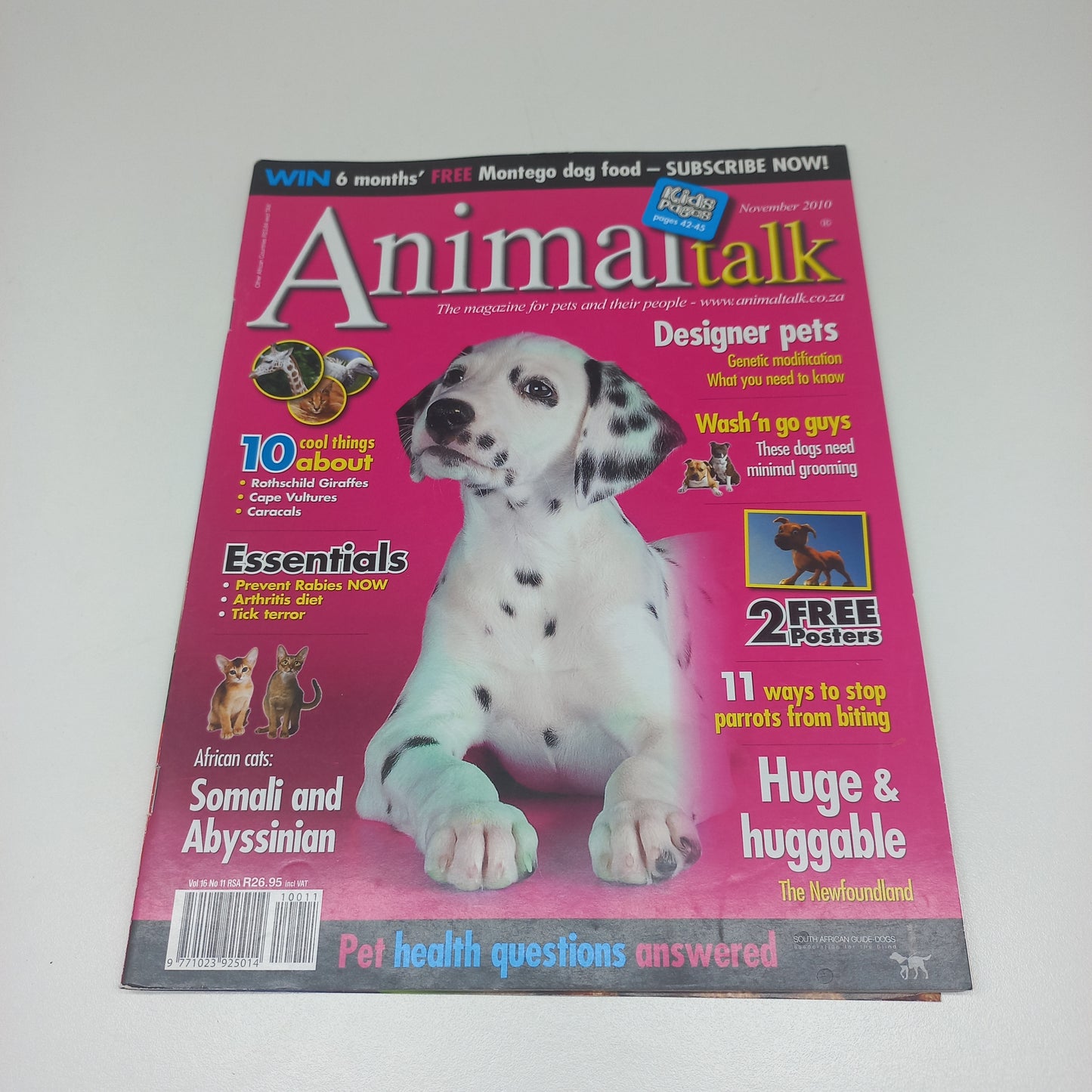 AnimalTalk Magazine Bundle 7 Magazines 2009 - 2010 Issues