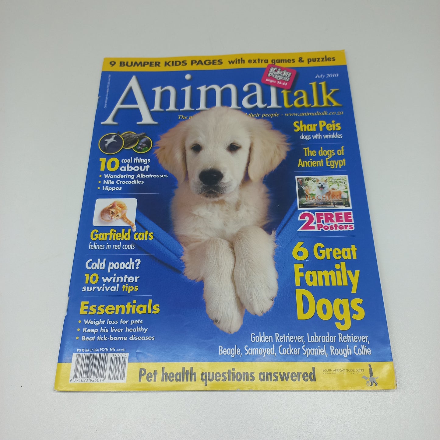 AnimalTalk Magazine Bundle 7 Magazines 2009 - 2010 Issues