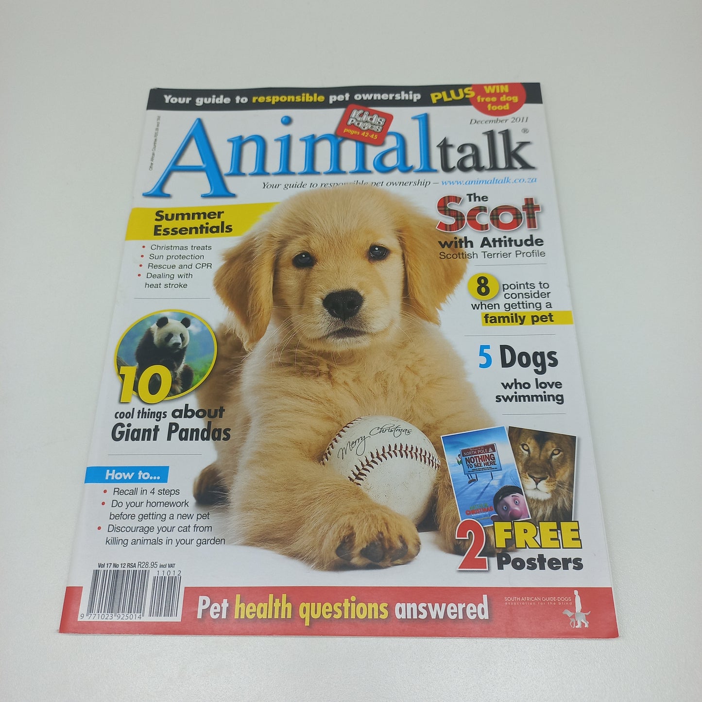 AnimalTalk Magazine Bundle 8 Magazines 2011 Issues & 2011 Dog Directory