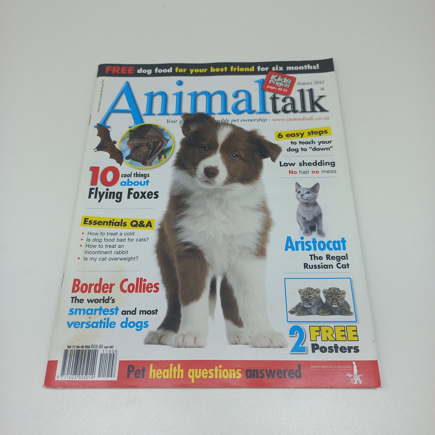 AnimalTalk Magazine Bundle 8 Magazines 2011 Issues & 2011 Dog Directory
