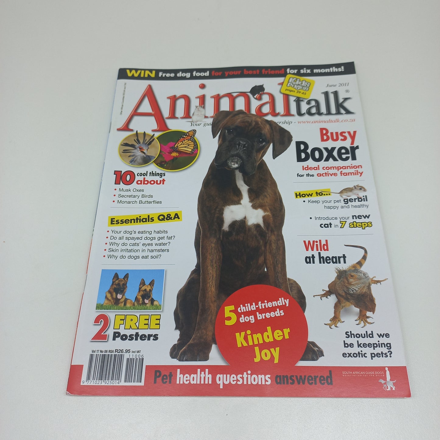 AnimalTalk Magazine Bundle 8 Magazines 2011 Issues & 2011 Dog Directory