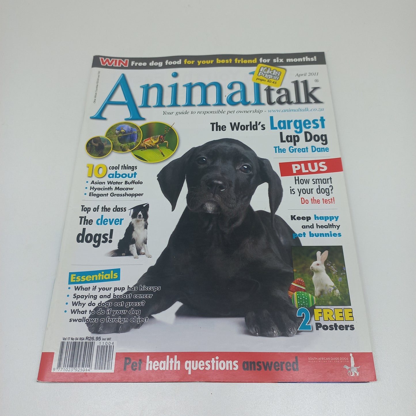 AnimalTalk Magazine Bundle 8 Magazines 2011 Issues & 2011 Dog Directory