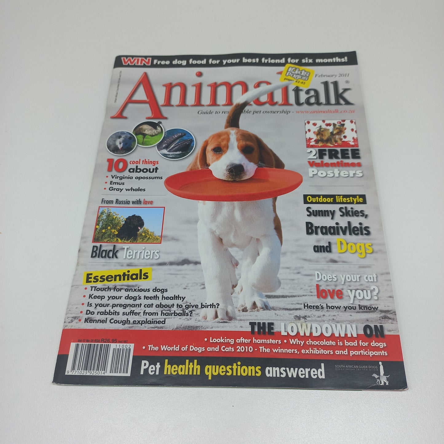 AnimalTalk Magazine Bundle 8 Magazines 2011 Issues & 2011 Dog Directory