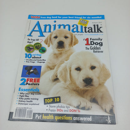 AnimalTalk Magazine Bundle 8 Magazines 2011 Issues & 2011 Dog Directory