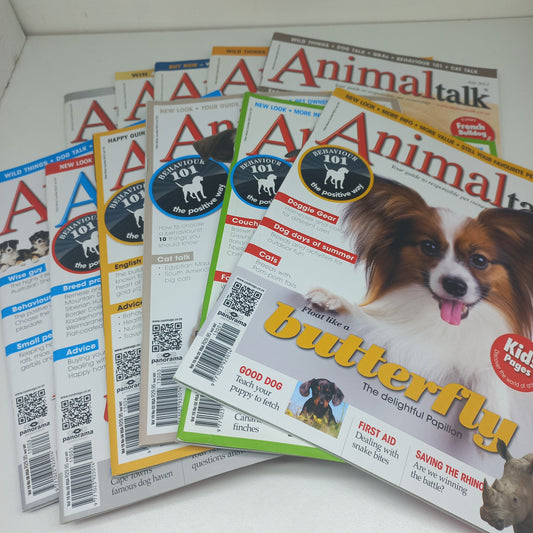 AnimalTalk Magazine Bundle 11 Magazines 2013 Issue (Missing October Edition)