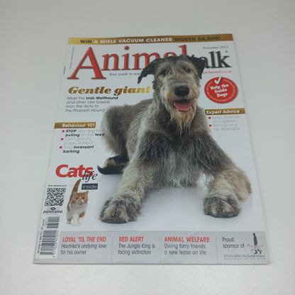 AnimalTalk Magazine Bundle 11 Magazines 2013 Issue (Missing October Edition)