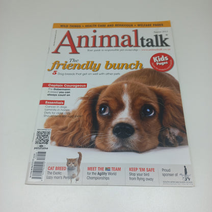 AnimalTalk Magazine Bundle 11 Magazines 2013 Issue (Missing October Edition)