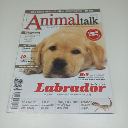 AnimalTalk Magazine Bundle 11 Magazines 2013 Issue (Missing October Edition)