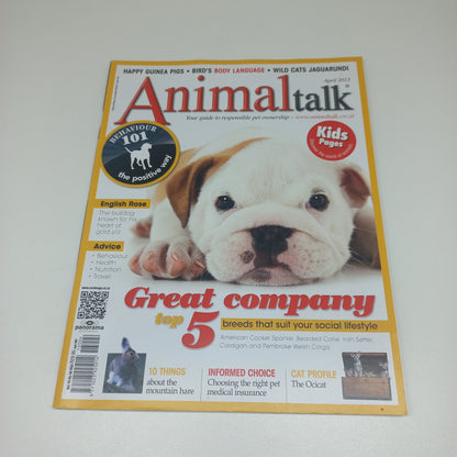 AnimalTalk Magazine Bundle 11 Magazines 2013 Issue (Missing October Edition)