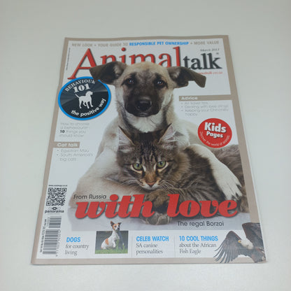 AnimalTalk Magazine Bundle 11 Magazines 2013 Issue (Missing October Edition)