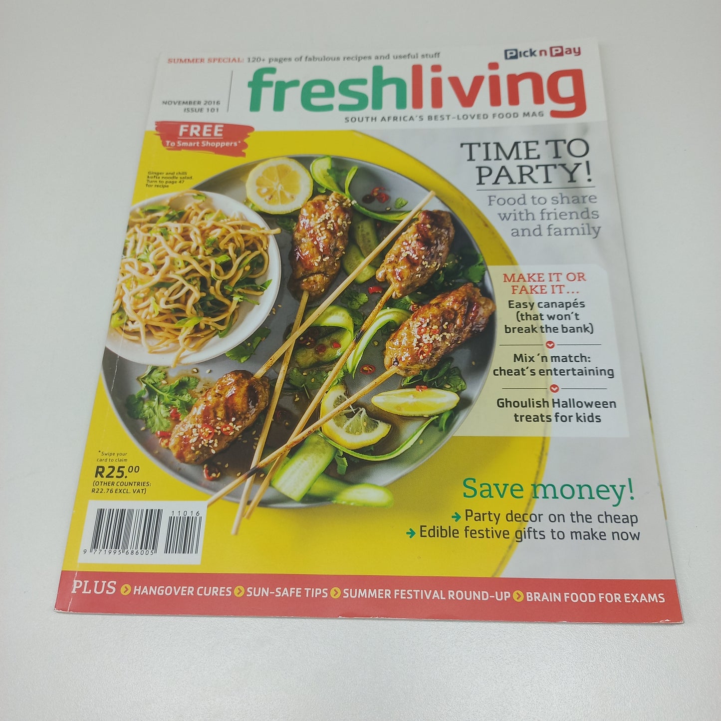 Fresh Living Magazine Bundle Pick n Pay 10 Magazines 2016 - 2017 Issues