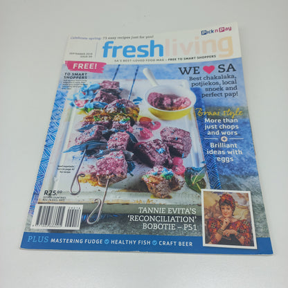 Fresh Living Magazine Bundle Pick n Pay 10 Magazines 2016 - 2017 Issues