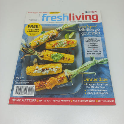 Fresh Living Magazine Bundle Pick n Pay 10 Magazines 2016 - 2017 Issues