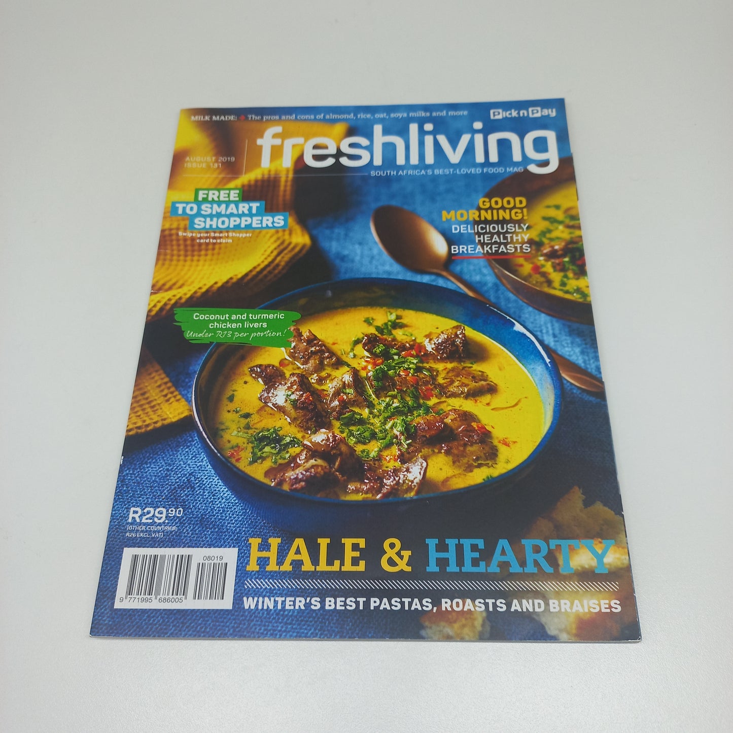 Fresh Living Magazine Bundle Pick n Pay 7 Magazines 2018 - 2019 Issues