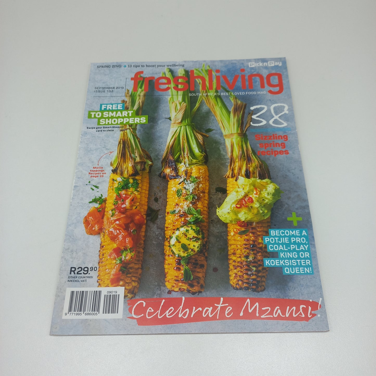 Fresh Living Magazine Bundle Pick n Pay 7 Magazines 2018 - 2019 Issues