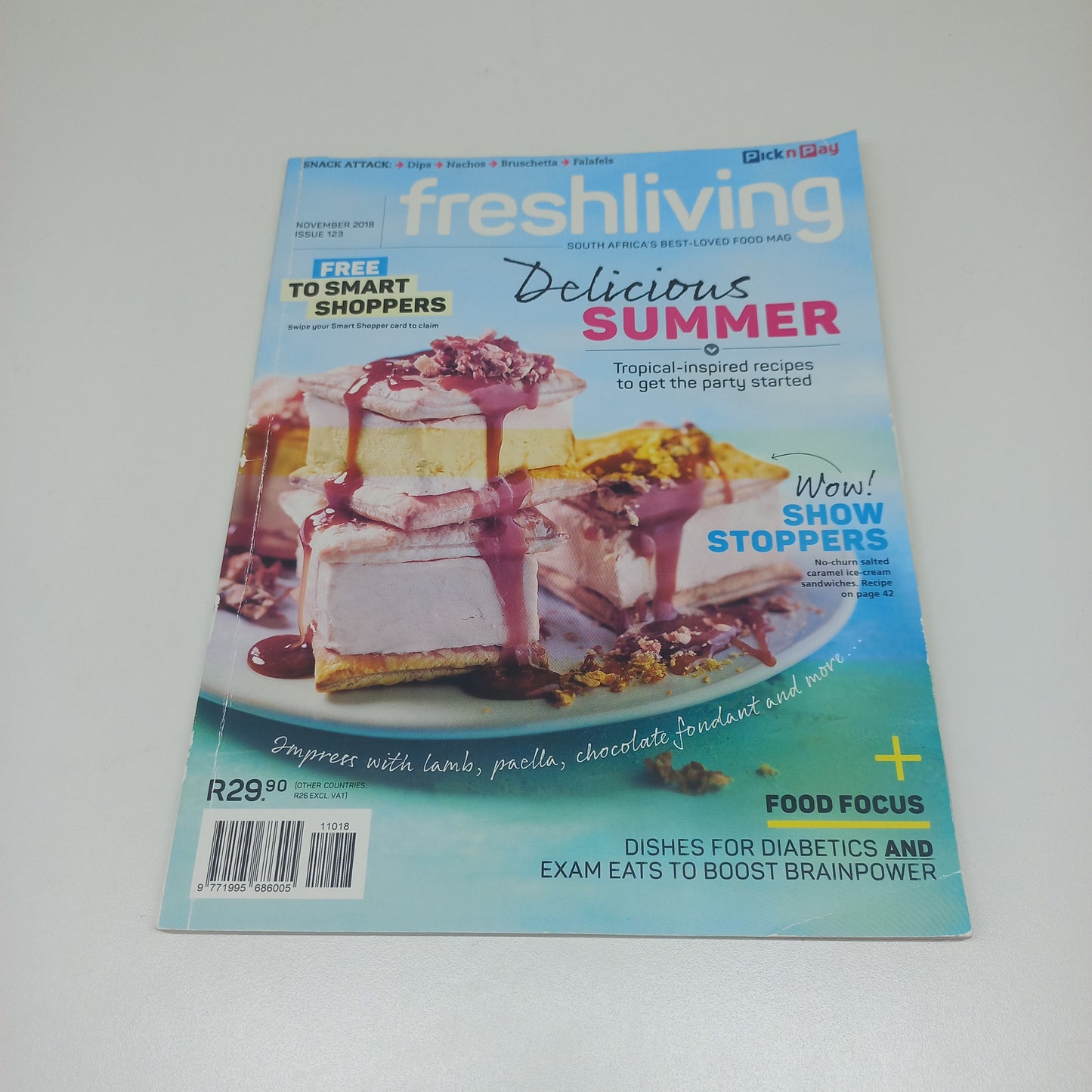 Fresh Living Magazine Bundle Pick n Pay 7 Magazines 2018 - 2019 Issues