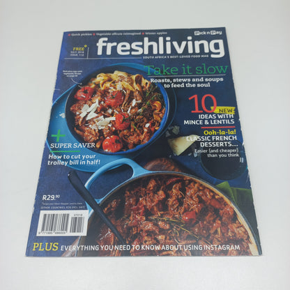 Fresh Living Magazine Bundle Pick n Pay 7 Magazines 2018 - 2019 Issues