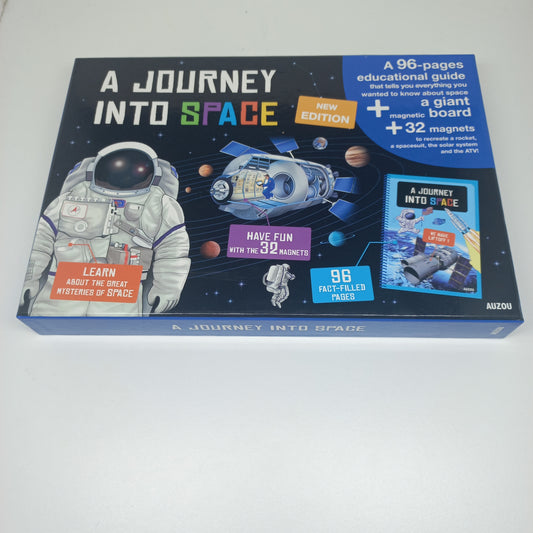 A Journey Into Space: A 96-pages Educational Guide That Tells You Everything You Wanted to Know About Space AUZOU New Edition