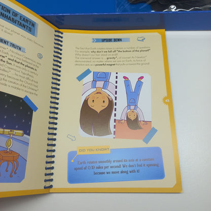 A Journey Into Space: A 96-pages Educational Guide That Tells You Everything You Wanted to Know About Space AUZOU New Edition